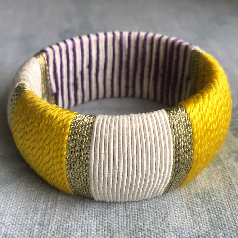 Wide threaded bracelet - Picture 3 of 6